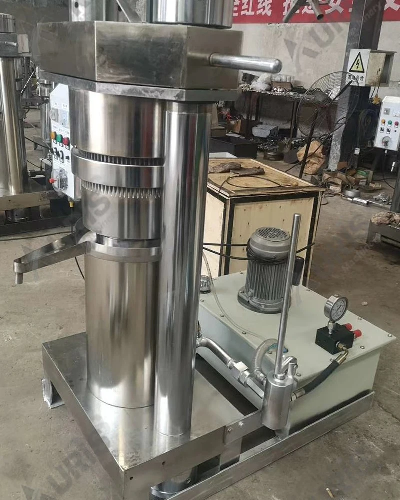 2 Kg 4 Kg Fully Automatic Commercial Hydraulic Peanut Walnut Cocoa Bean Oil Pressing Expelling Extruding Oil Making Machine