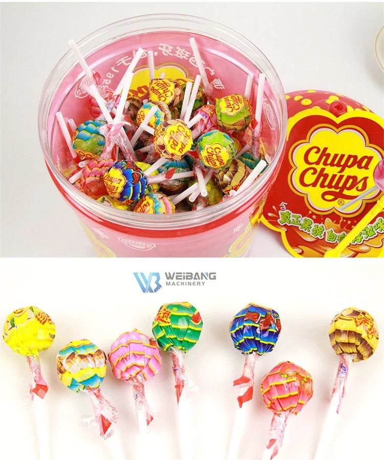 Small Ball Lollipop Automatic Ball Lollipop Wrapping Machine