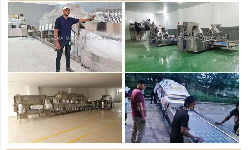 Industrial Popcorn Making Machine Gas Popcorn Machine Sweet Caramel Popcorn Production Line