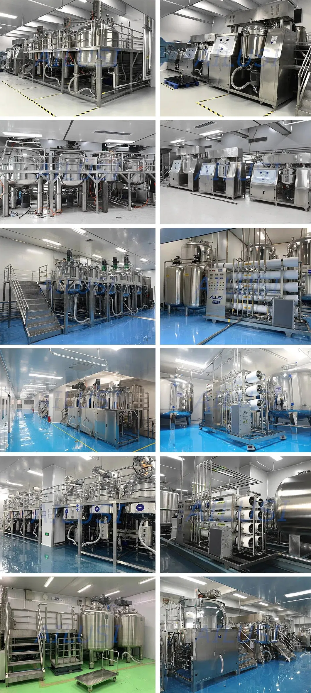 Ailusi Reactor High Shearing Water Sanitizer Caramel Ketchup Moveable Viscous Liquid Making Machine