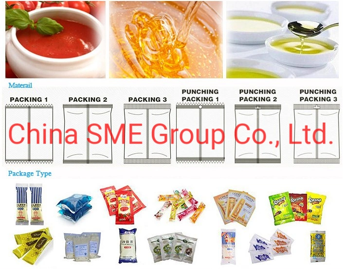 Fully Automatic Small Dpp Liquid Packaging Olive Oil Jam Sauce Ketchup Honey Butter Cheese Paste Cream Marmalade Blister Packing Machine