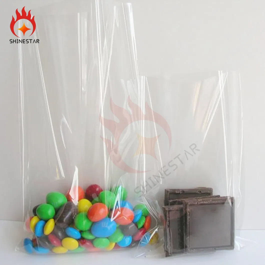 Plastic Packing Gift Shopping Bag for Candy, Party Favor, Cookies, Candies Packaging