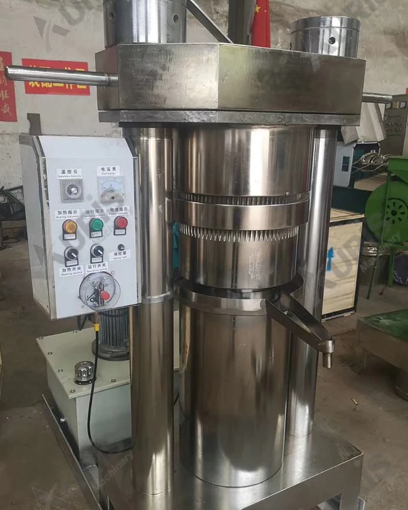 2 Kg 4 Kg Fully Automatic Commercial Hydraulic Peanut Walnut Cocoa Bean Oil Pressing Expelling Extruding Oil Making Machine