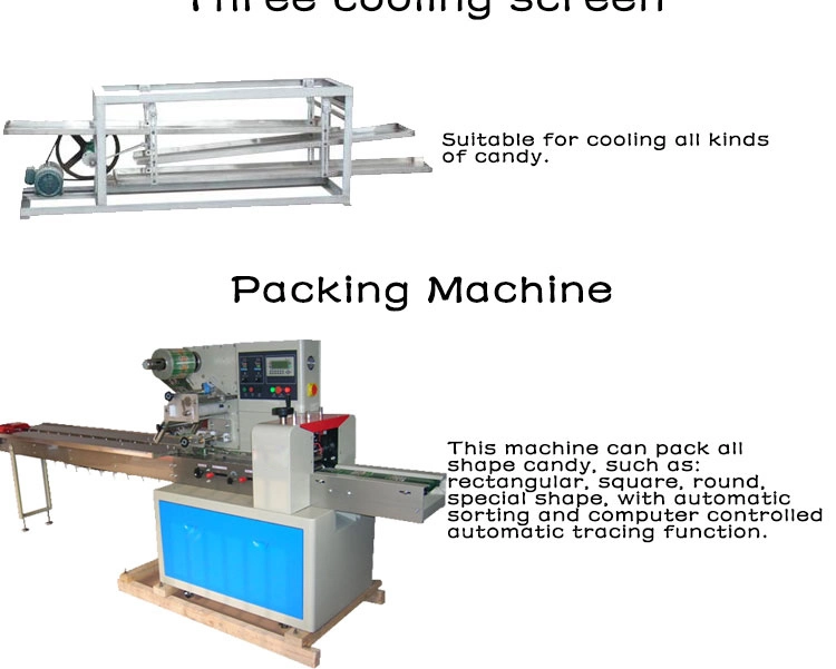 197 Hard Candy Production Line Candy and Toffee Making Machine