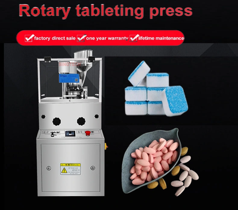 China Rotary Tablet Machine Press Chocolate Tablet Making Candy Tablet Compression Machine Parts Banana Pilling Machine Herb Pills Mini Tablet Making Machine