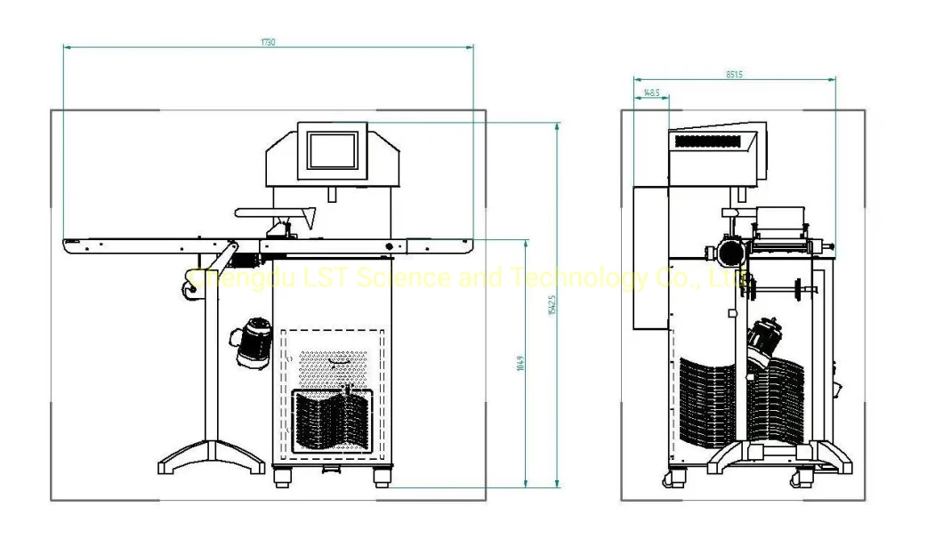 China Electric Lst Wooden Case 850*750*1550 Chocolate Making Machine 25L 60L 100L