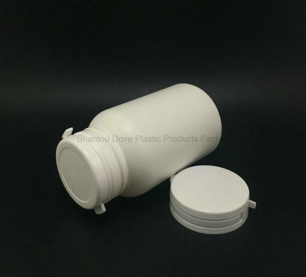 PE 150ml Ring Pull Cap Candy Plastic Container