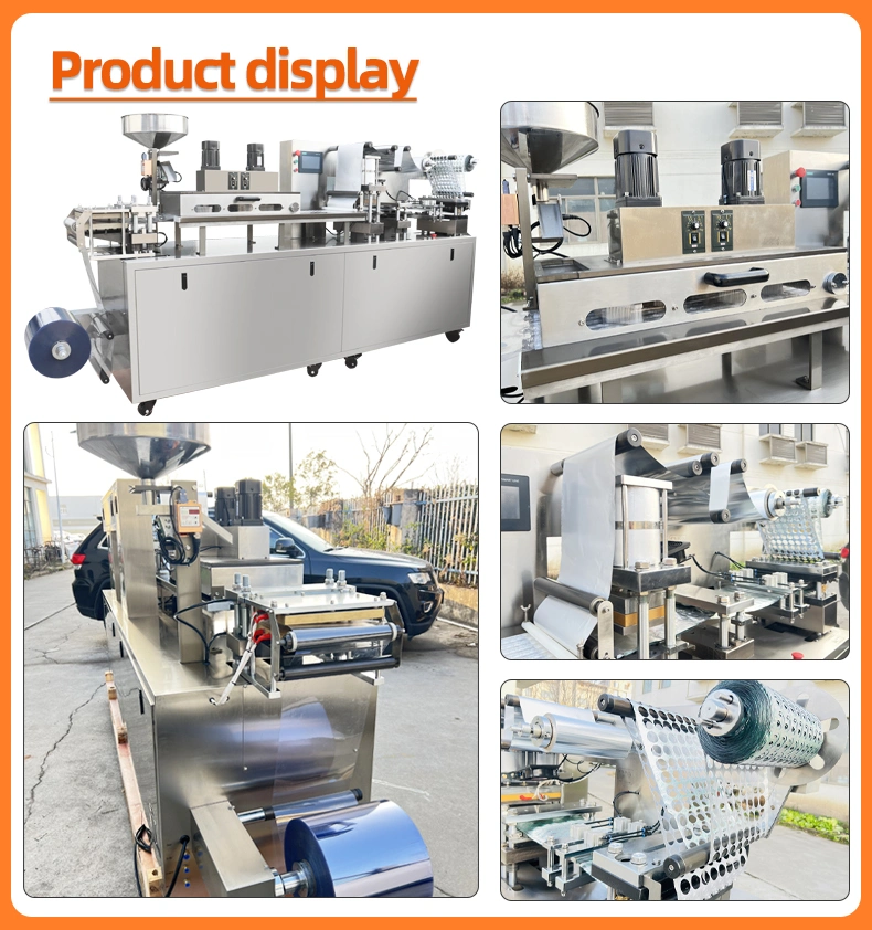 DDP-260 High-Speed Automatic Chocolate Products Lollipop Candy Blister Packaging Machine