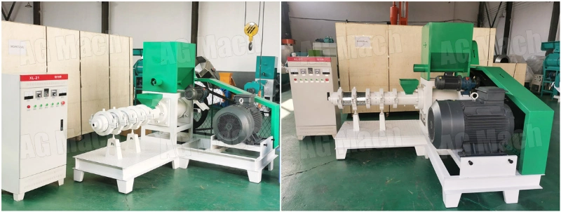 Hot Sale Full Fat Soya Bean Extruder Machine for Making Animal Feed