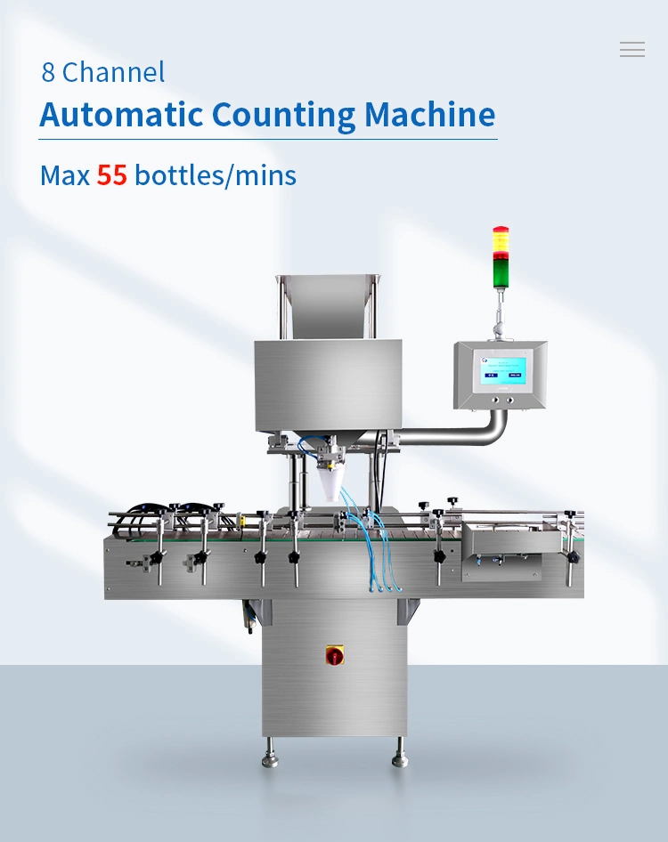 Automatic Capsule Bottle Filling Counting Machine