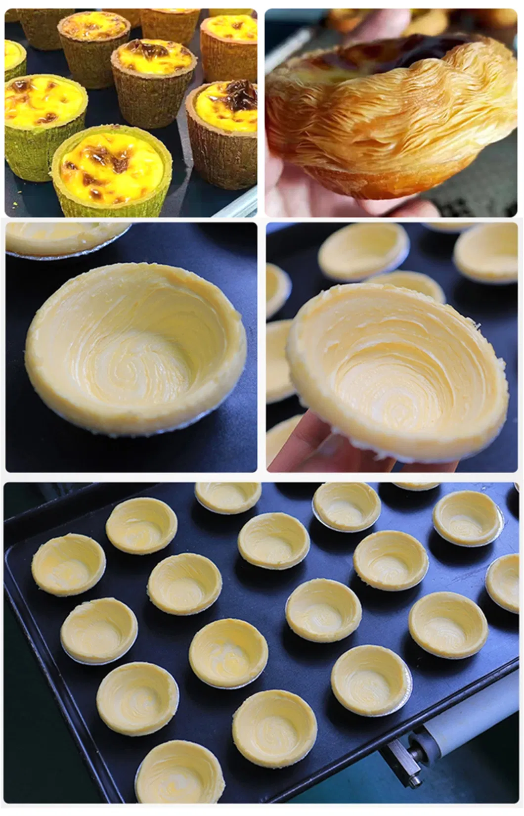 Bossmai Good Quality Puff Pastry Egg Tart Shell Machine