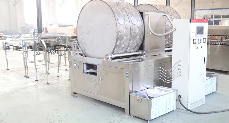 Automatic Lumpia Wrapper Line Spring Roll Pastry Maker Ethiopia Injera Making Machine