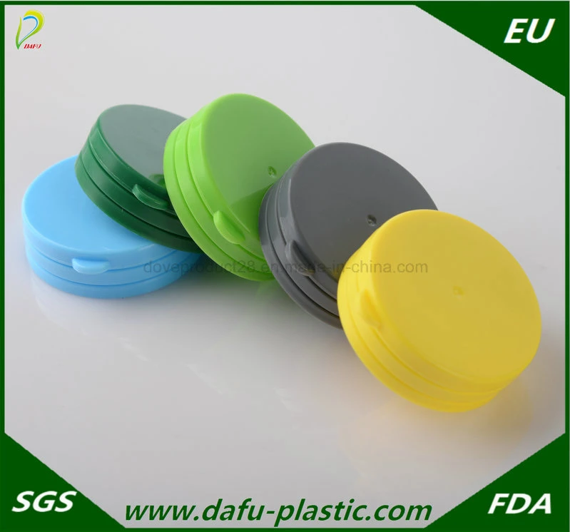 50ml Capsule and Pill Plastic Medical Bottle with Flip Top Cap