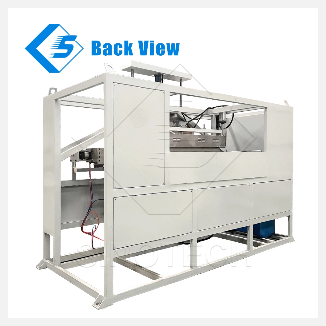 Semi-Automatic Sinotech Wooden Case with Film Wraping Hydraulic PVC Pipe Bending Machine Plastic