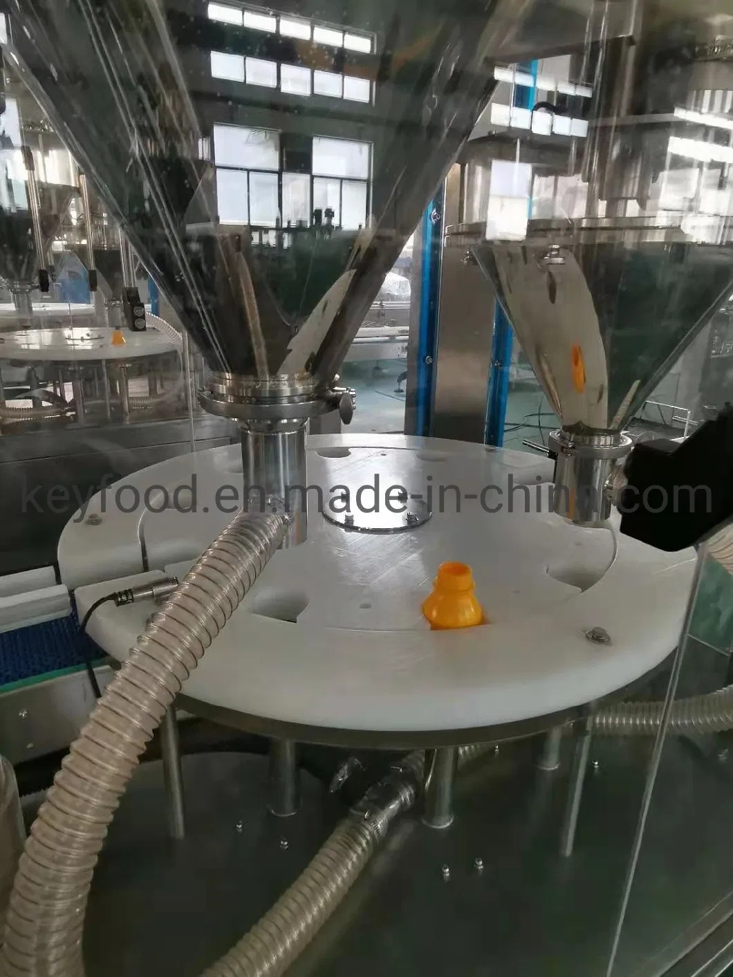 Jelly Candy Bottle Filling Machine Manufacturer Small Bottle Filling and Capping Labeling Complete Set Line