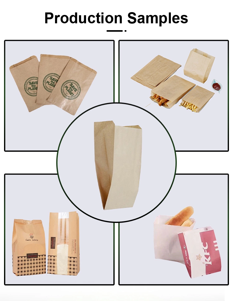 Rokin Sweet Packing V Bottom Paper Carry Bag Making Machine