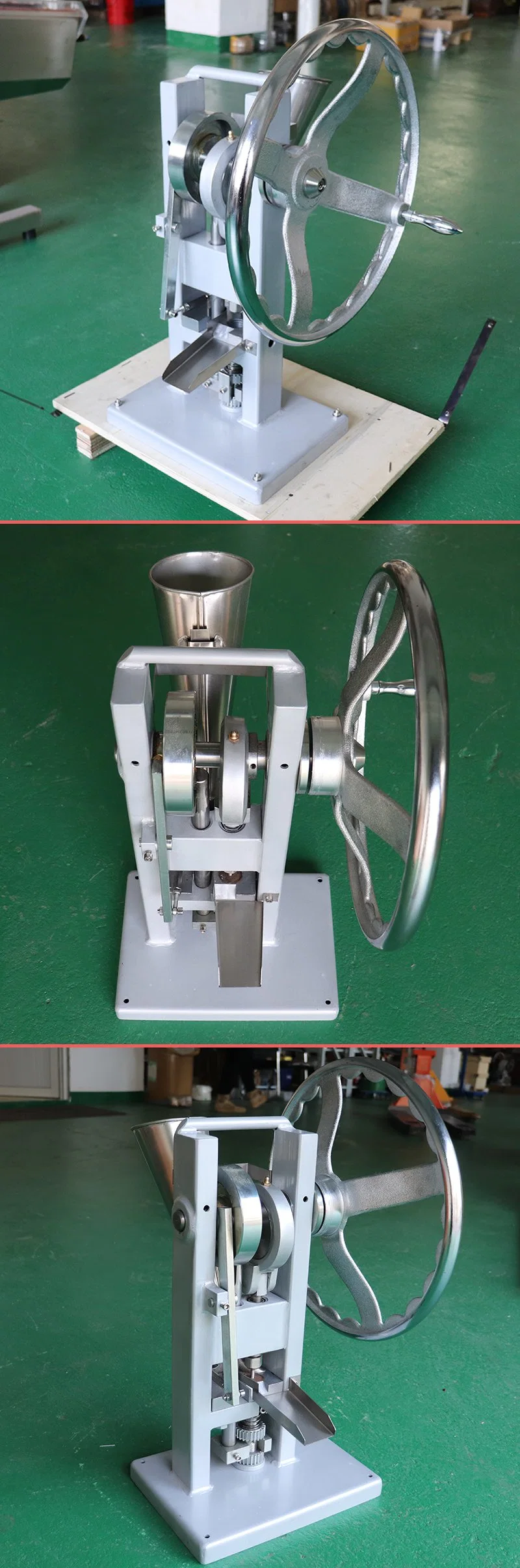 Single Punch Tdp-0 Pill Tablet Punch Punching Making Maker Machine Small Pilling Tableting Machine Tdp0 Manual Food Powder Candy Pill Tablet Press Machine