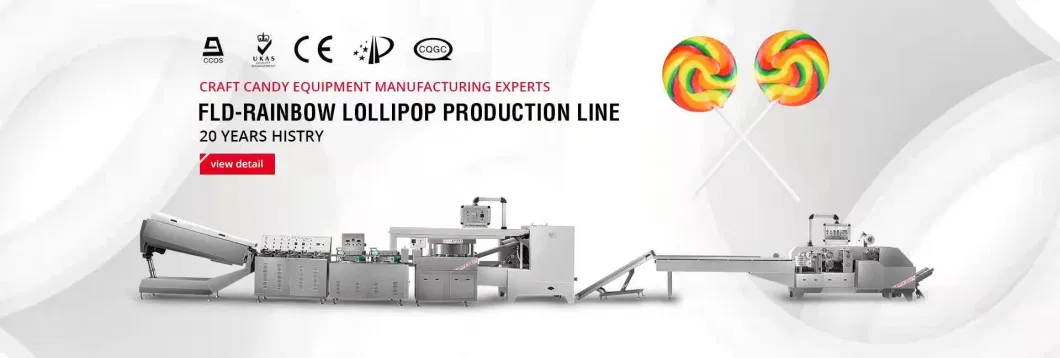 Fld-Automatic Rainbow Lollipop Production Line