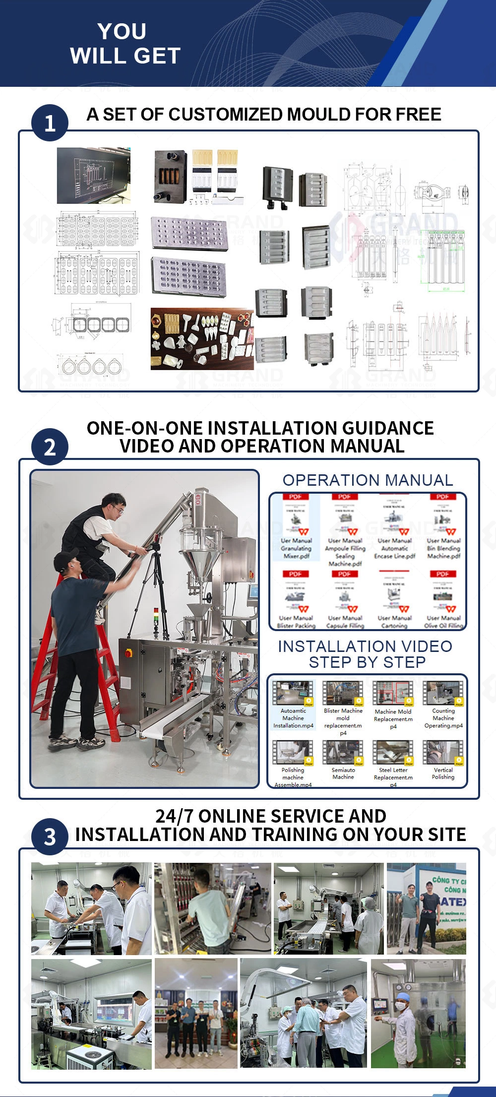 Liquid Oil Blister Packing Machine for Mini Oliva Milk