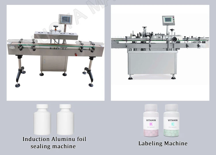 GS-8 Automatic Pharmaceutical Foodstuff Health Food Softgel Candy Capsule Tablet Pill Counting Machine