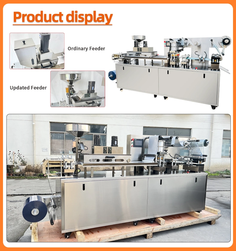 DDP-260 High-Speed Automatic Chocolate Products Lollipop Candy Blister Packaging Machine