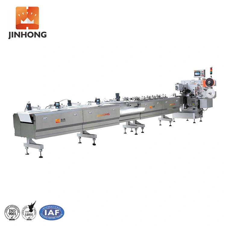 Double Twist Jelly Candy Packaging Machine with Belt Sorting System