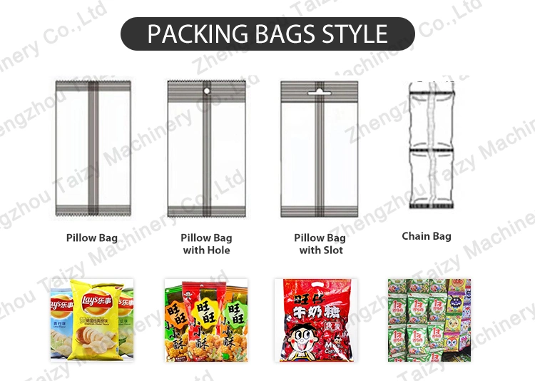 Snacks Packing Machine Gummy Bear Bucket Granule Packaging Machine