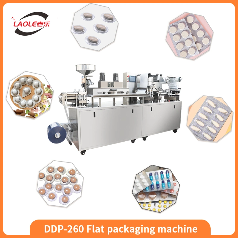 DDP-260 High-Speed Automatic Chocolate Products Lollipop Candy Blister Packaging Machine