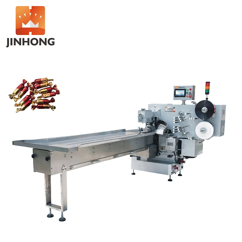 Big Size Chocolate Product Twist Semi Automatic Wrapping Packing Packageing Machine