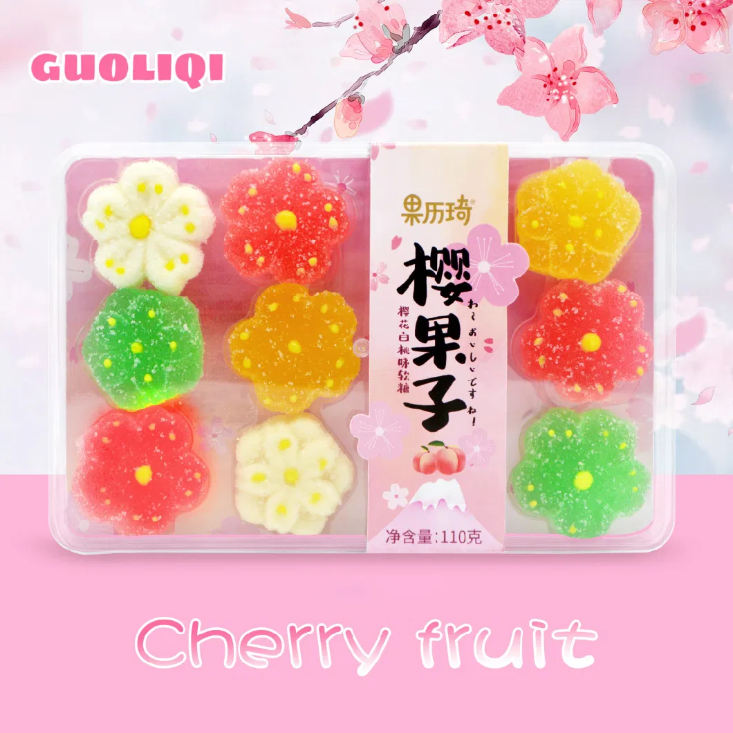 Original Manufacturer Colorful Gummy Bear Shape Fruity Flavoured Candies