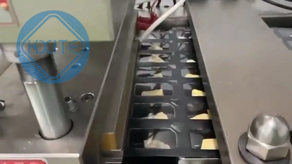 Automatic Syrup/Mouth Wash/Chocolate/Olive/Oil/Jam/Sauce/Ketchup/Honey/Butter/Cheese/Paste/Cream/Marmalade Packaging Liquid Blister Packing Machine