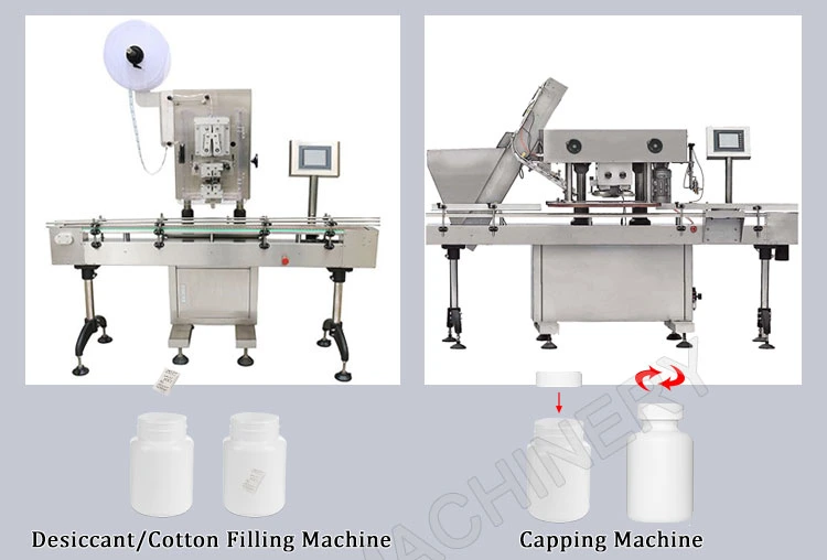 GS-8 Automatic Pharmaceutical Foodstuff Health Food Softgel Candy Capsule Tablet Pill Counting Machine