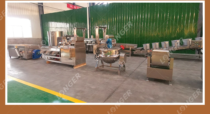 Automatic Small Scale Caramel Candy Groundnut Brittle Maker Peanut Chikki Making Machine