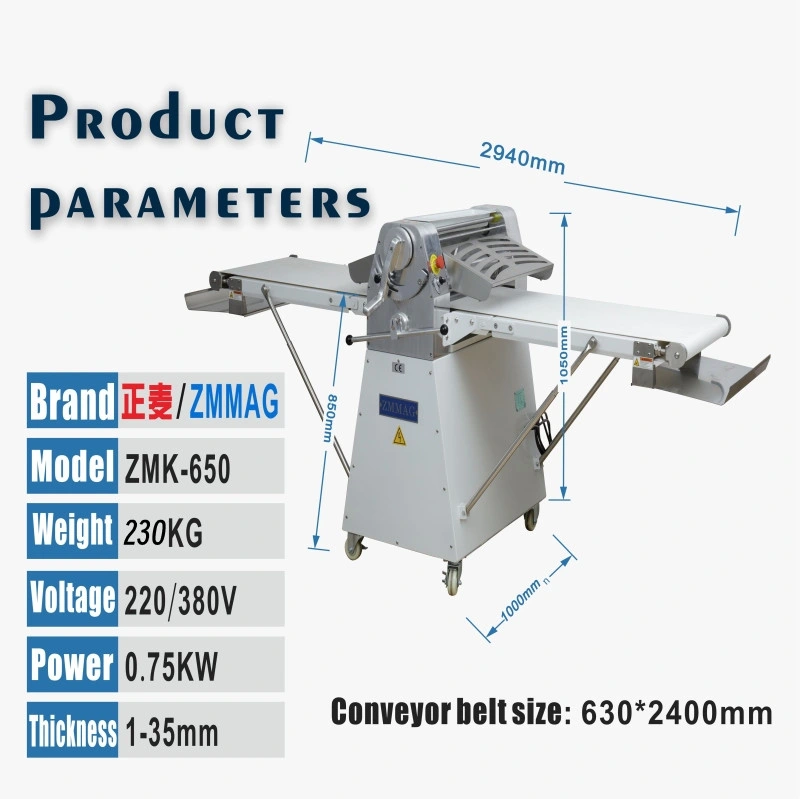 Patisserie Pastry Pride Rolling Machine (ZMK-650)