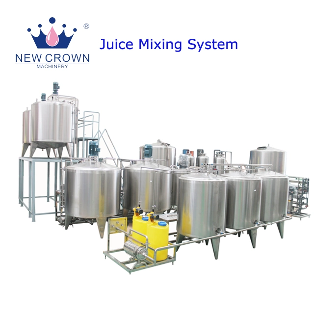 China Concentrated Juice Mixing Production Line