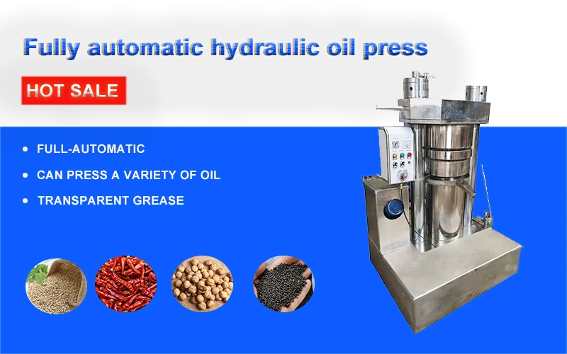 Walnut Oil Press Making Almond Sunflower Bean Oil Pressing Machine