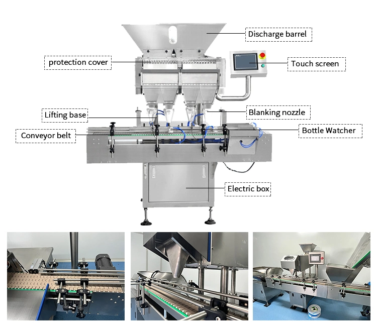 Hanyoo DSL-32 High Quality Pill Counter Automatic Electronic Capsule Counting Machine Tablet Counting Line