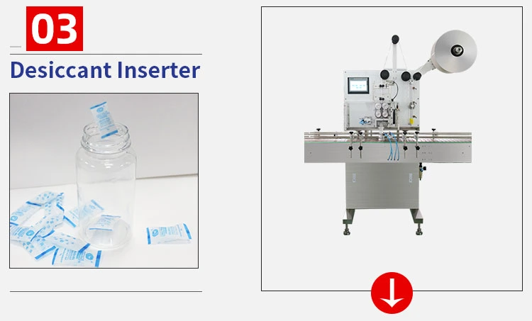 Automatic Pharmaceutical Pill Tablet Capsule Counting Bottling Machine Line