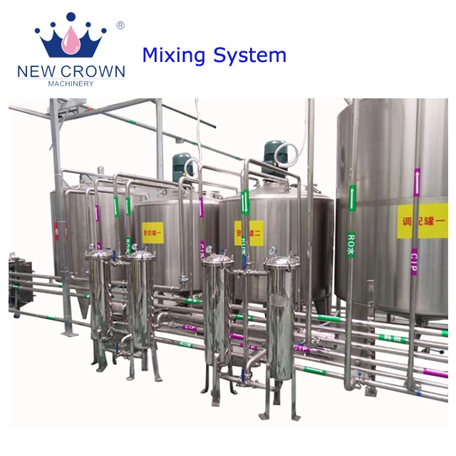 China Concentrated Juice Mixing Production Line