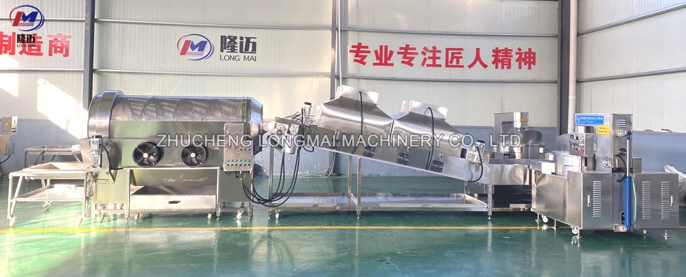 CE Certification Industrial Commercial Popcorn Machine Caramel Popcorn Production Line Automatic