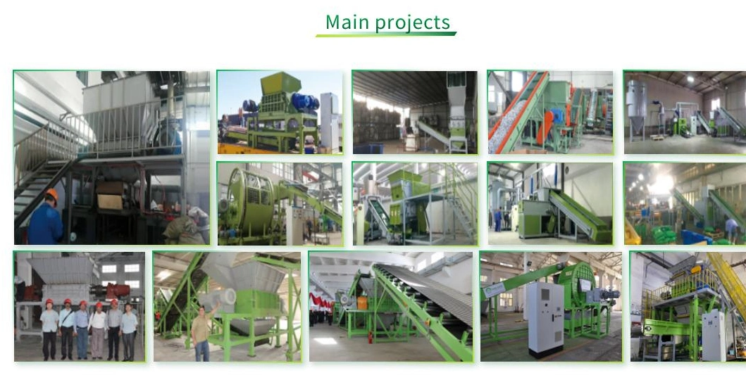 Rubber Crumb Plant Used Truck Tire Waste Car Tyre Cutting Shredder Recycling Machine Price