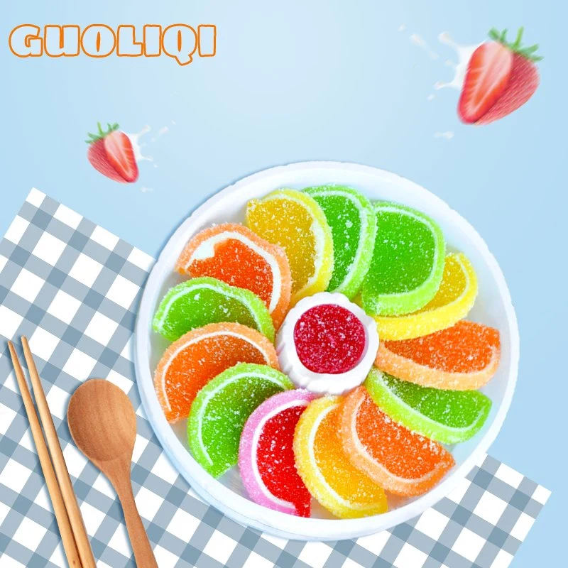 China Manufacturer Halal Strawberry Shaped Gummy Sweet Candy Bulk Wholesale