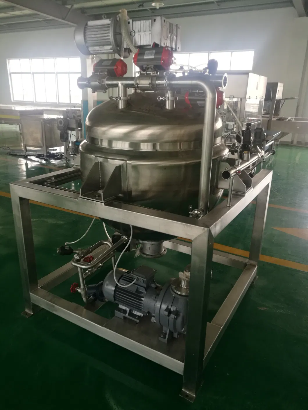 Factory Price Caramel Syrup, Toffee Candy Batch Cooking Machine