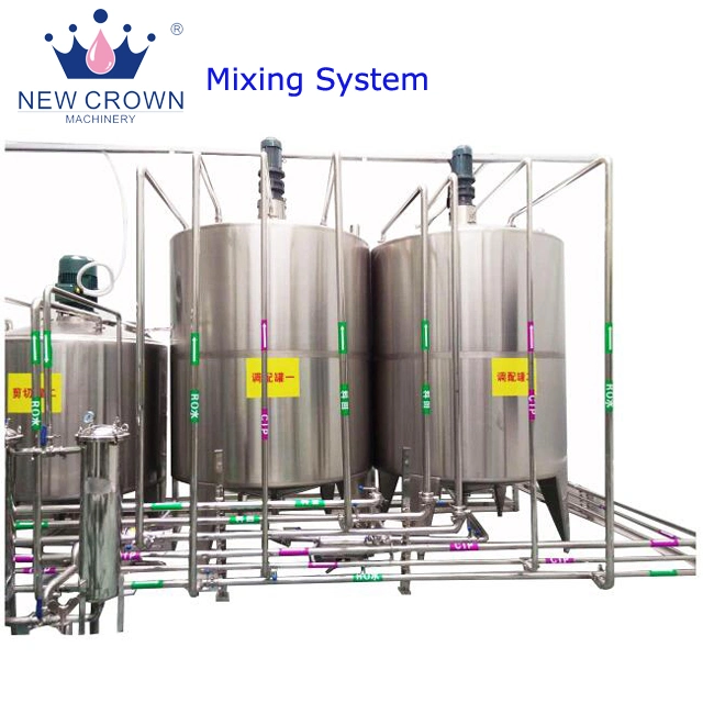 China Concentrated Juice Mixing Production Line