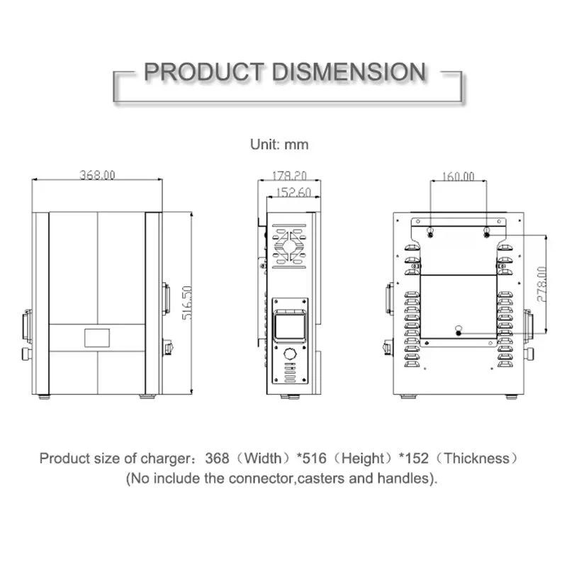 Fast EV Charger Charging Station 120kw Floor Mounted DC Electric Vehicle Car EV Charger Pile