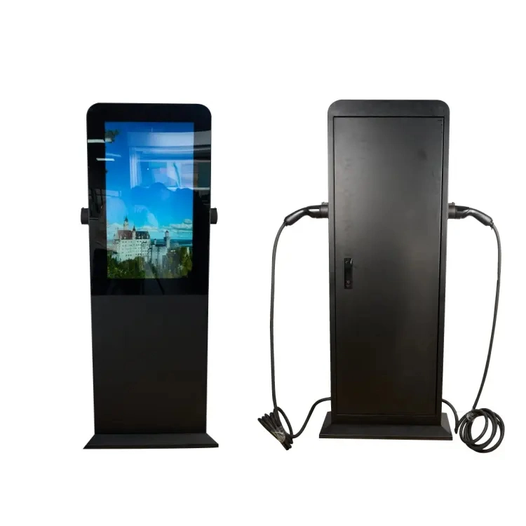 IP65 Waterproof Single Phase 32A 14kw Type 2 Wall-Mounted EV Charging Point for Electric Vehicles