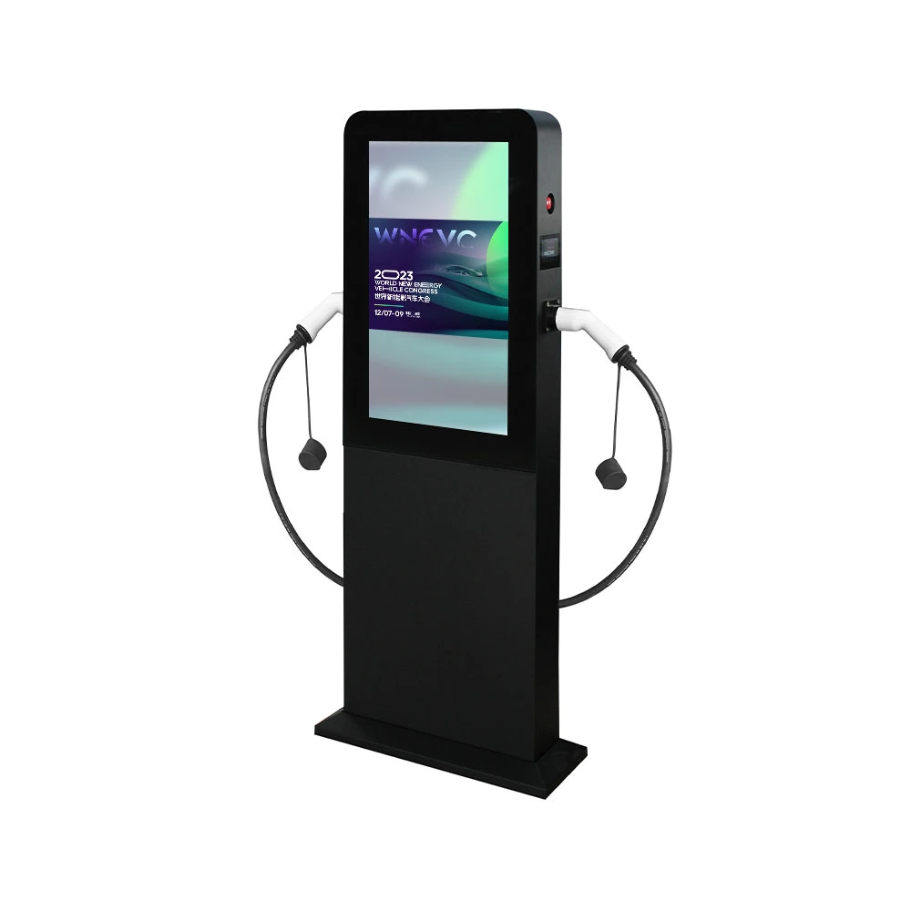 IP65 Waterproof Single Phase 32A 14kw Type 2 Wall-Mounted EV Charging Point for Electric Vehicles