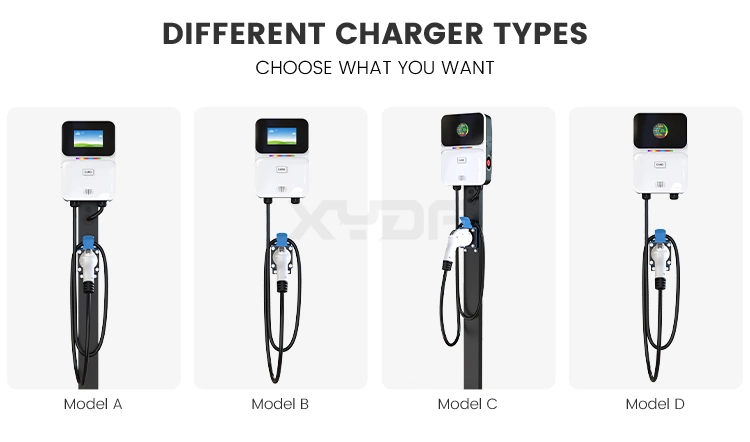 Xydf Gbt Chademo Type1/2 Home Use 7kw Level 2 Wallbox Electric Vehicle Car Chargepoint AC EV Charger