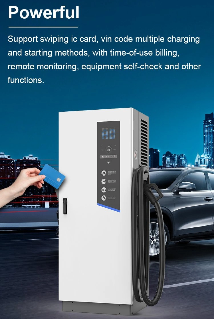 120kw EV Charging Rapid Charging Points for Business Center, Highways EV Charging Pile