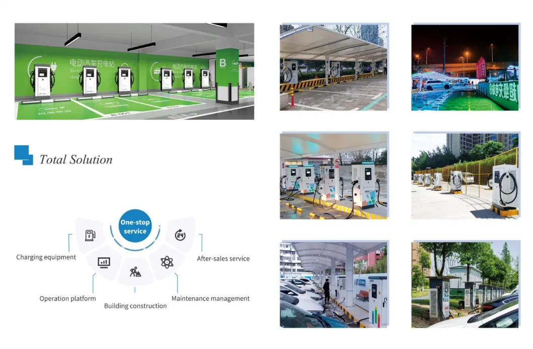 Home EV Charging Station AC Charging Electric Vehicle Charging Point 80kw 120kw 160kw